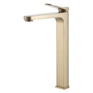 Смеситель для раковины Gappo G1010-23 золотой сатин